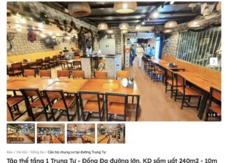 Astonishingly high price for old and dilapidated apartment buildings reaching nearly 200 million VND/m2, rivaling the most luxurious condominiums in Hanoi