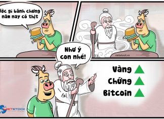 Growth in value of digital currency, gold, and stock market