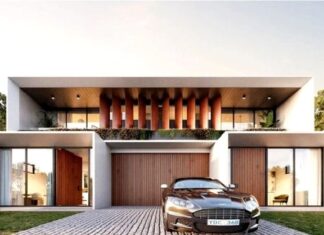 Most popular two-story detached villa design