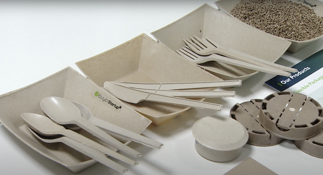 Startup revolutionizes waste from beer into cutlery and straws, aiming to scale up 10 times by 2024.