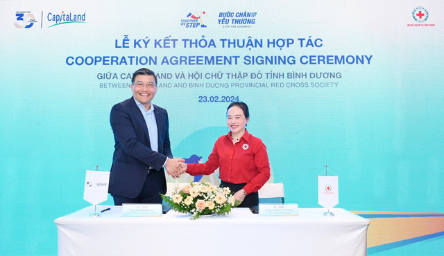 CapitaLand Development donates $30,000 for children’s education in Binh Duong province