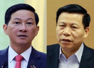 Trần Đức Quận and Nguyễn Nhân Chiến expelled from the Party