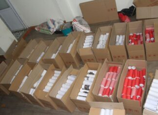 Busting a near 4-ton fireworks production ring before Tet holiday