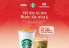 Techcombank joins hands with Starbucks Vietnam to bring “Warm Tet from the heart” to customers