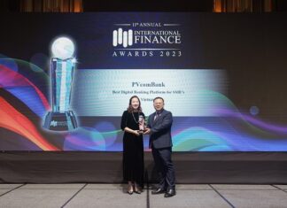 PVcomBank receives two consecutive international awards from IFM