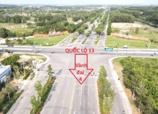 Over $18 trillion roads in Binh Duong will feature two rest stops