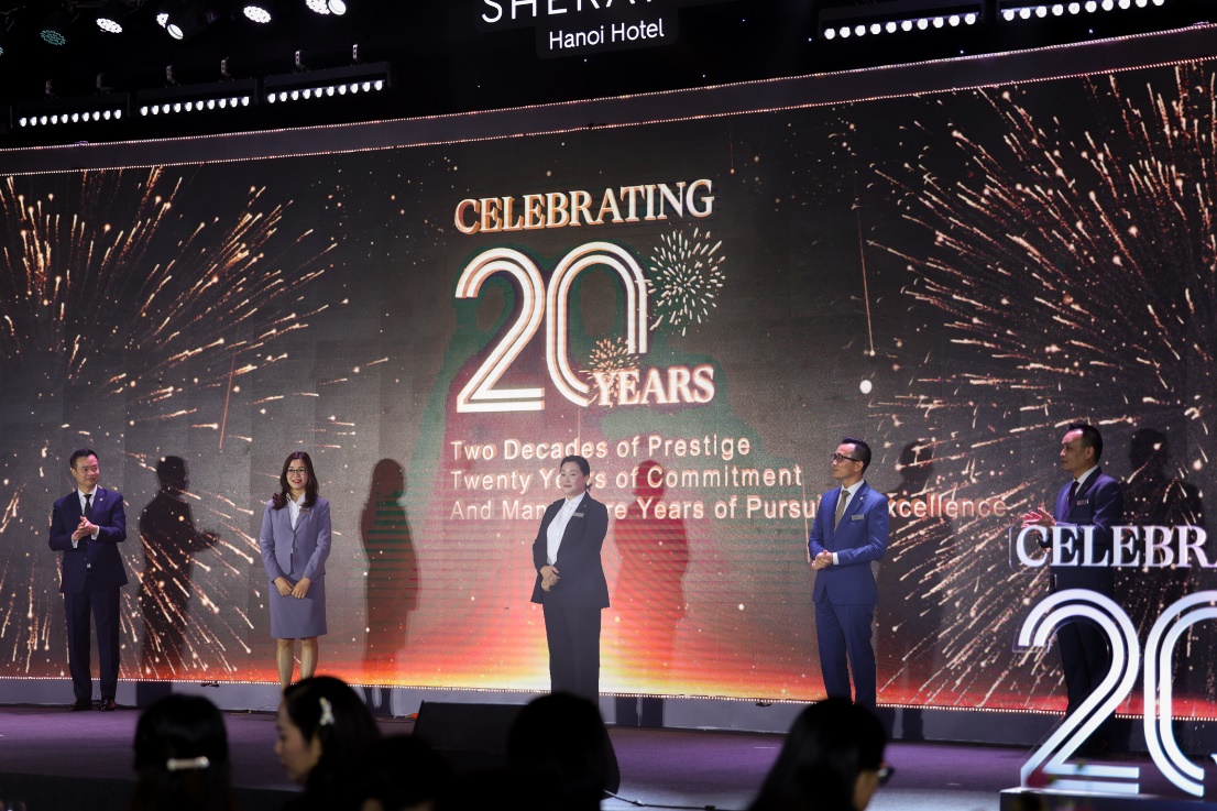 Sheraton Hanoi Hotel Celebrates 20 Years of Dedication to Excellence