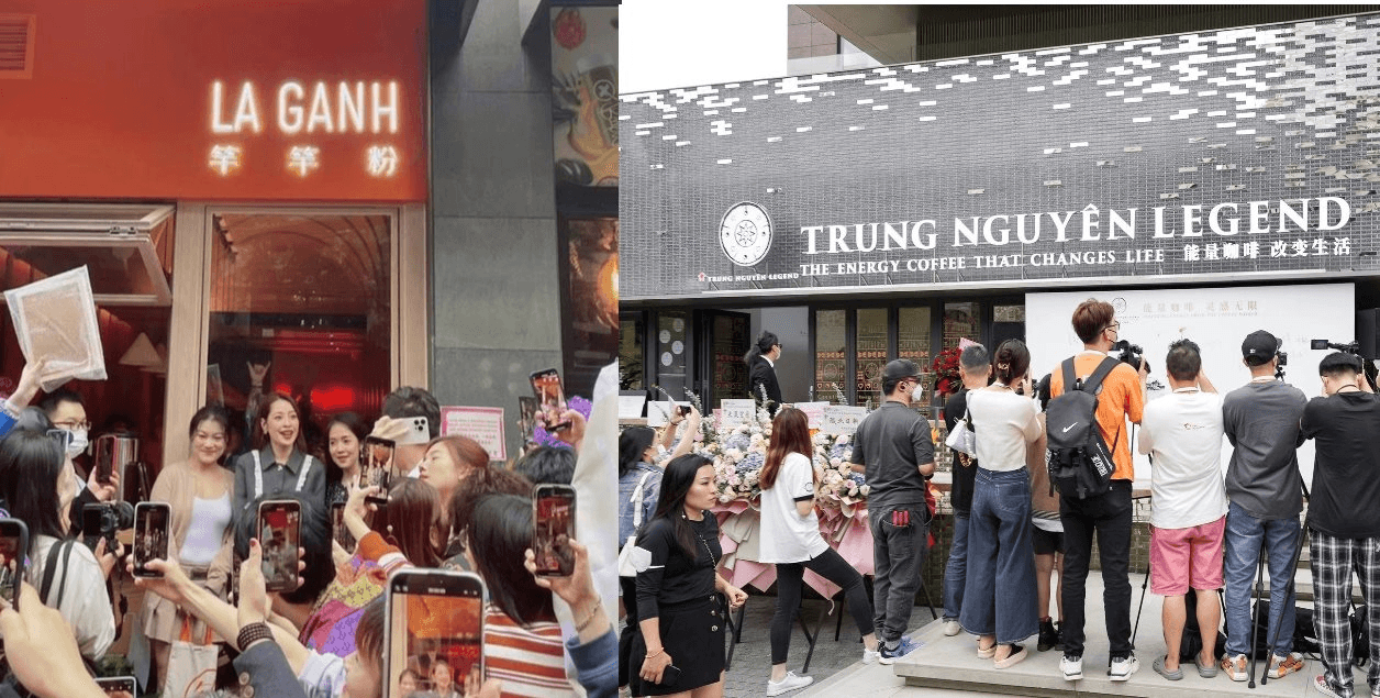 Chi Pu follows closely in the footsteps of Đặng Lê Nguyên Vũ: 2nd pho restaurant opens in Shanghai shortly after the 3rd Trung Nguyên Legend coffee shop.