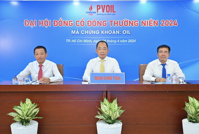 PVOIL shareholders meeting: Accumulated losses to end by late 2024, exceptional opinions to be addressed by 2025 for early listing on HoSE