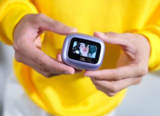 JBL Live Beam 3: Wireless Headphones with a Built-In Screen Take on the AirPods 3