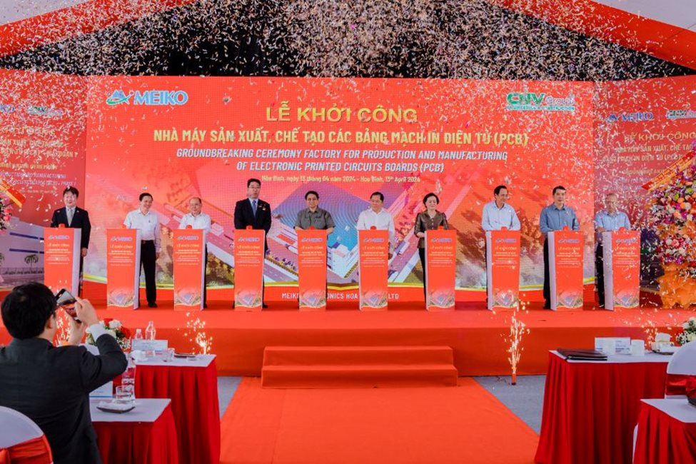 Meiko Electronic: $500 Million Factory Trio, Now a New $200 Million Venture in Hoa Binh, Aiming for a Billion-Dollar Investment in Vietnam