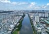 A Bird’s-Eye View of the Canal-Side Road in Ho Chi Minh City: A Proposed Expansion Project Worth Billions