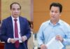 Ending of Parliamentary Duties for Mr. Dang Quoc Khanh and Chau Van Lam
