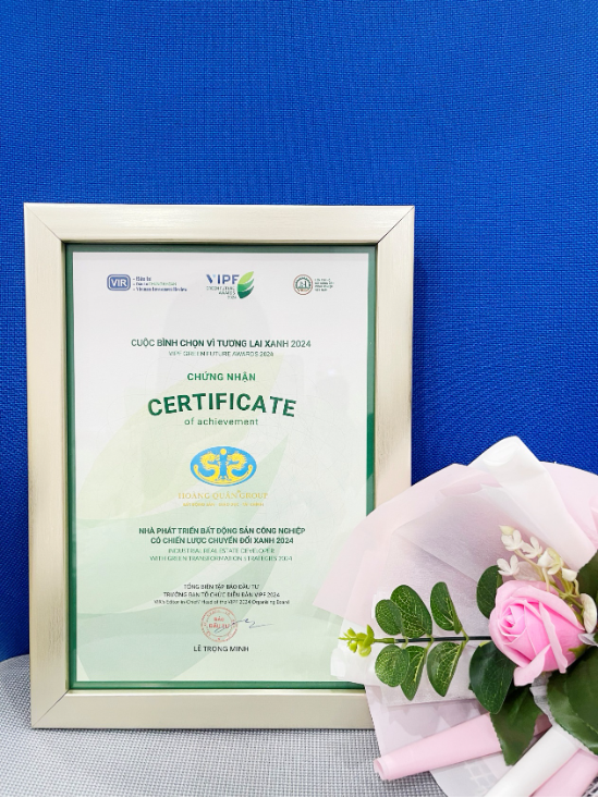 “Industrial Real Estate Awards 2024: Honoring Hoang Quan Group”