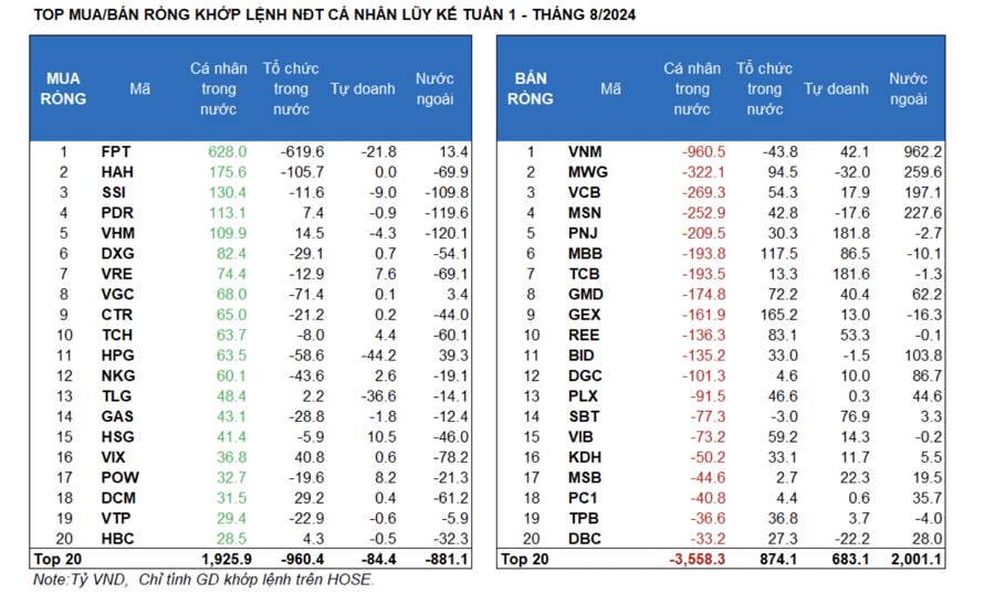 The Retail Investors’ Surprise: A Weekly Windfall of Over $1.1 Billion. What Stocks Were Snapped Up?