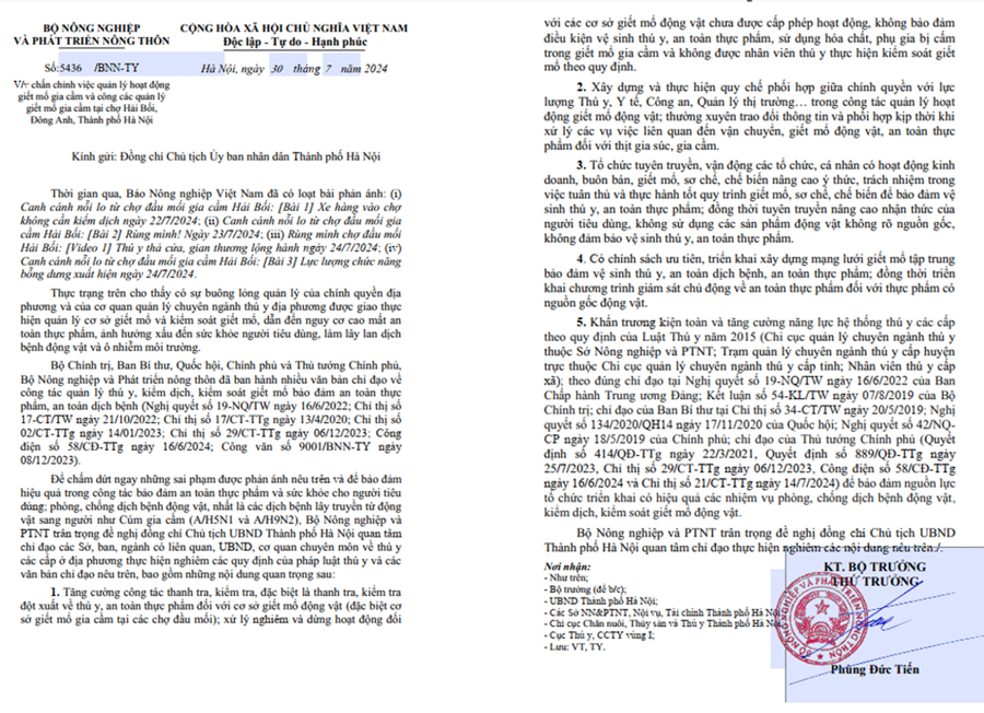 Tightening the Reins: Addressing Shortcomings at the Hai Boi Poultry Market