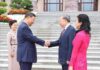 Welcoming Ceremony Hosted by General Secretary and President Xi Jinping for General Secretary and President To Lam