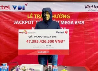 The Luckiest Man: Vietlott Jackpot Winner Claims 47 Billion Dong Prize, Sharing His Joy with His Wife