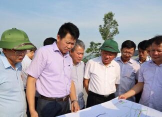 Surveying the Site for a 140-hectare Crude Oil Reserve in Thanh Hoa