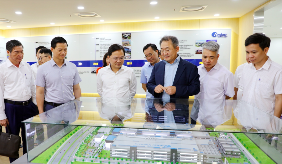 “Amkor Technology Exports First Batch of Semiconductors from Bac Ninh”