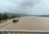The Flood Waters Rage: Two Chinese Barges Found Adrift on the Red River After Breaking Their Moorings