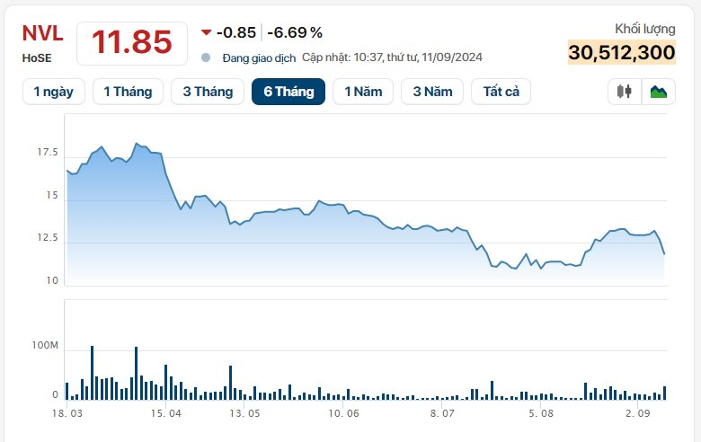 Novaland Stock Plunges, Leaves ‘Buyers at a Loss’ Post Margin Cut on HOSE