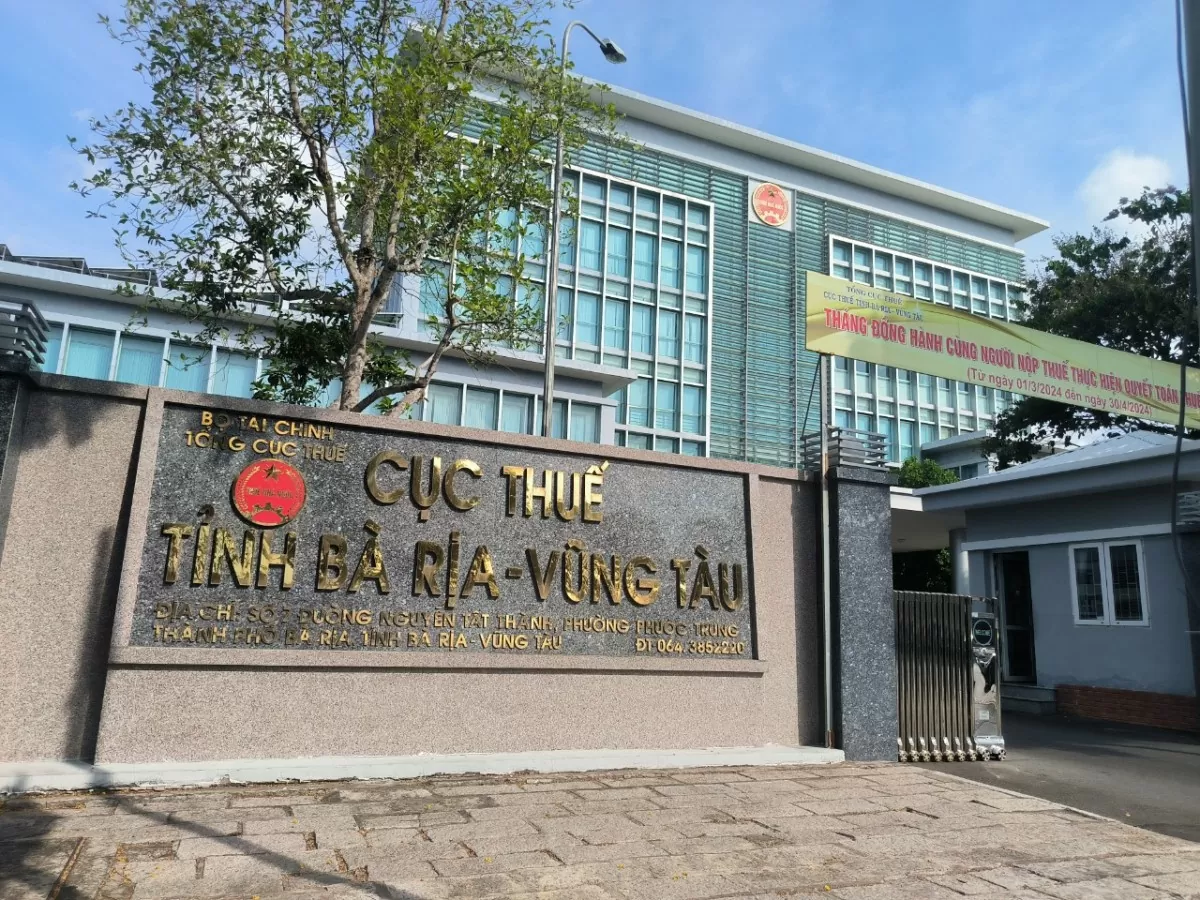 “Senior Executives Barred from Leaving Vietnam Due to Unpaid Taxes in Ba Ria – Vung Tau Province”