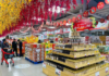 The Big Ho Chi Minh City Supermarket Announcement for Tet