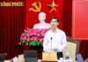 The Vinh Phuc Provincial Party Committee Secretary: Inspect and Address Projects Exhibiting Wasteful Tendencies