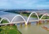 The Highest Steel Arch Bridge in Vietnam: A 2,000 Billion VND Wonder Over the Duong River.