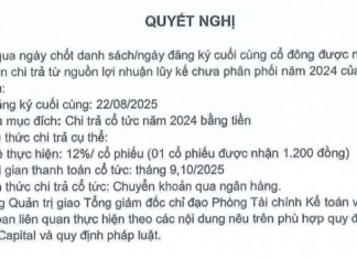 “MB Capital Pays 12% Dividend, MB to Receive Nearly VND 40 Billion”