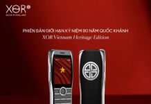 The First Time the Vietnamese National Flag Appears on a Luxury British Phone