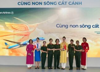The Vietnam Airlines Touch at the Country Achievements Exhibition