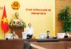 National Assembly Standing Committee Reviews Key Personnel Appointments and Critical Agenda Items