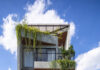 Optimizing Ventilation, Natural Light, and Nature Connection for Three-Story Townhouses