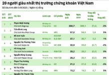The Rich Get Richer: How the Top 20 Stock Market Moguls in Vietnam Fared Over a Week