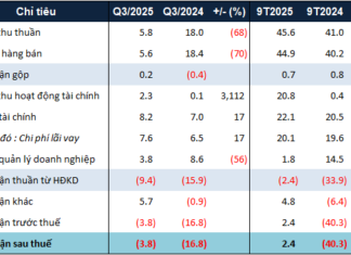 Long Giang Reports Return to Loss in Q3