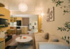 Cozy 58m² Compact Apartment: A Perfect Blend of Comfort and Efficiency
