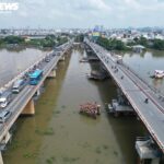 Up-Close Look at the 11,000-Ton Binh Trieu 1 Bridge After a 1.08-Meter Elevation