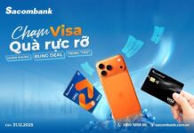 Sacombank Credit Cardholders: Enjoy Up to 2 Million VND Cashback & Win an iPhone 17 Pro Max!