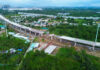 Panoramic View of the 11,000-Billion-VND Bridge Project Area, Adjacent to Ho Chi Minh City’s Prime Riverside Real Estate Valued at $1 Billion per Kilometer