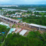 Panoramic View of the 11,000-Billion-VND Bridge Project Area, Adjacent to Ho Chi Minh City’s Prime Riverside Real Estate Valued at $1 Billion per Kilometer