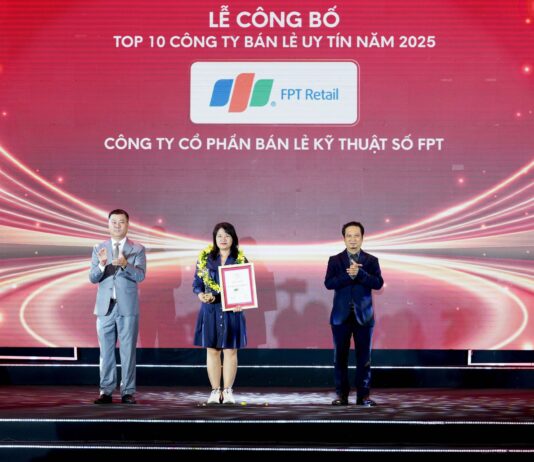 FPT Retail Secures Spot in Top 10 Most Reputable Retail Companies for the 9th Consecutive Year in 2025