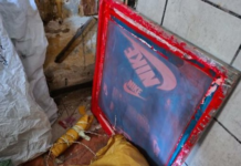 Police Raid Busts Counterfeit Goods Hub: Massive Haul of Fake Nike, Puma, Apparel, and Sewing Machines Seized, Valued at Over $600,000