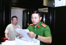 Arrest of Entrepreneur Nguyen Quoc Vu Captured in Striking Images