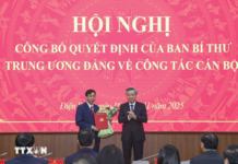 Appointment of Mr. Lê Văn Lương as Deputy Secretary of the Điện Biên Provincial Party Committee