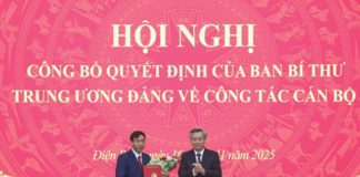 Appointment of Mr. Lê Văn Lương as Deputy Secretary of the Điện Biên Provincial Party Committee