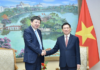 Deputy Prime Minister Hồ Đức Phớc Meets with Chairman of China’s Hua Tie Group