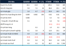 SDU Returns to Earth in Q3 with Net Profit Below VND 500 Million