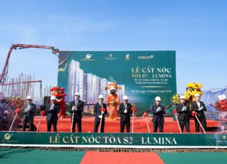 Topping Out Ceremony Marks Milestone for S2 – Lumina Tower at Noble Crystal Tay Ho WorldHotels Residences, Hanoi’s First Luxury Branded Apartment Project in Ciputra